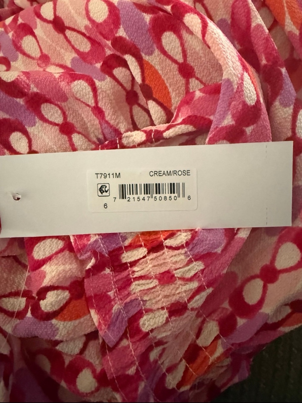 London Times Pink Printed Halter Maxi Dress - Picture 3 of 3